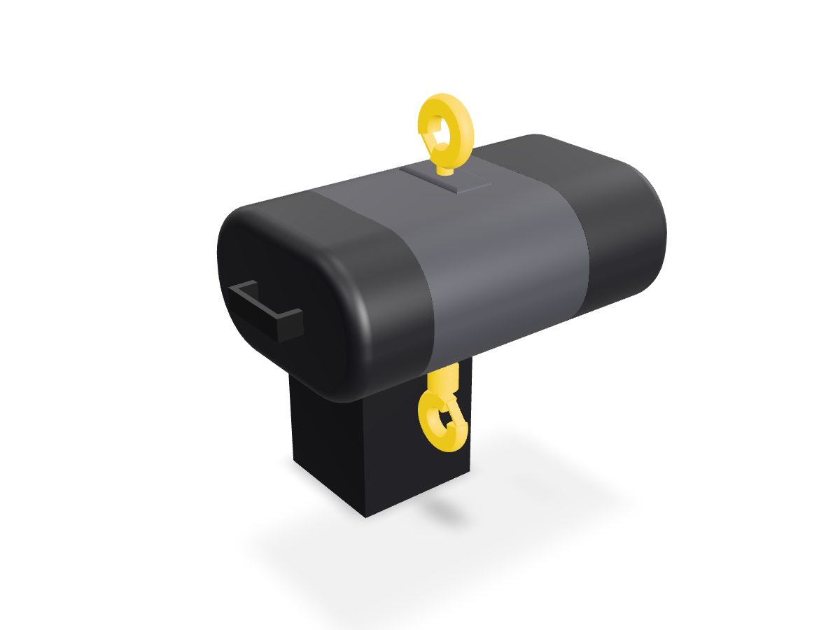 Rendered view of the CM Lodestar Classic 1000 3D model