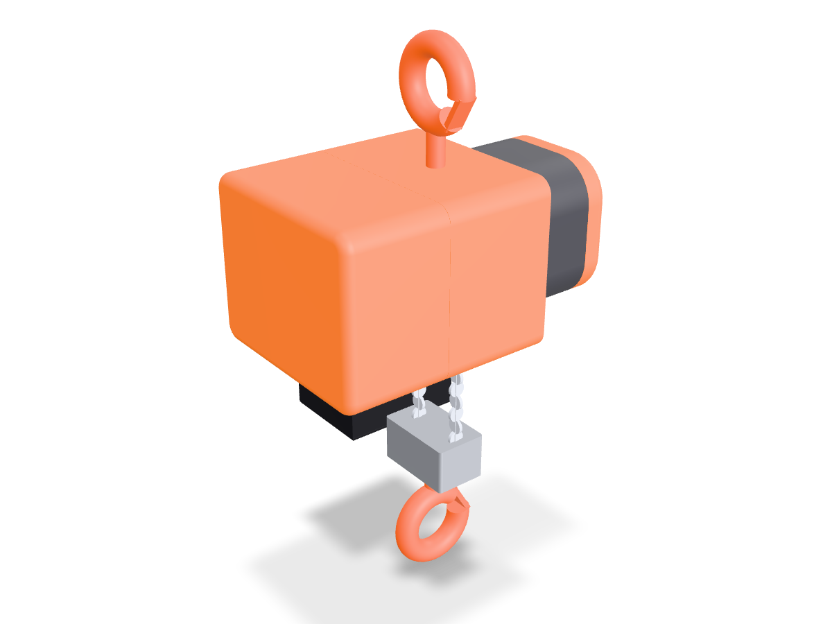 Rendered view of the Elephant FB 2000 3D model