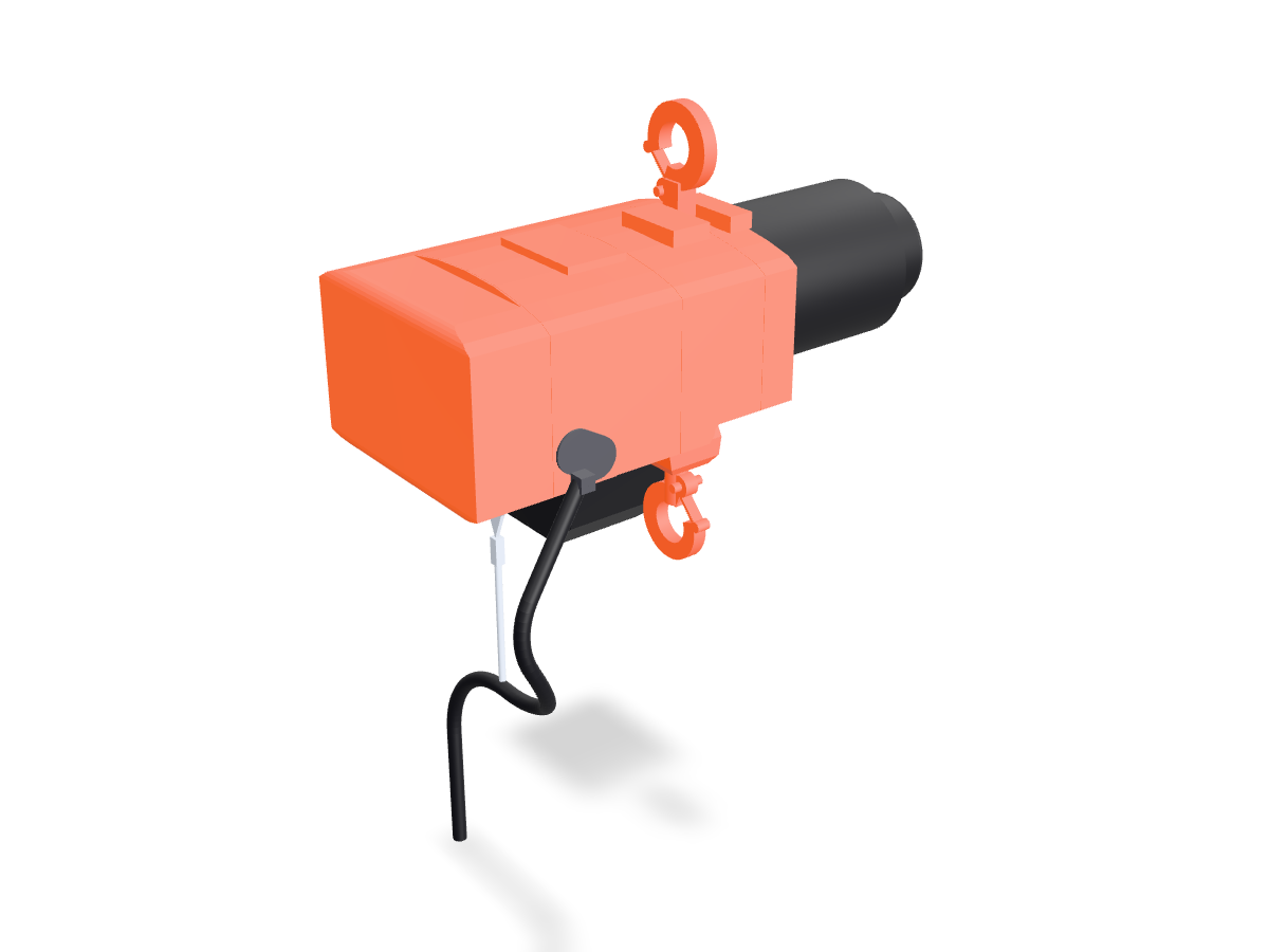 Rendered view of the Elephant αC-025 3D model