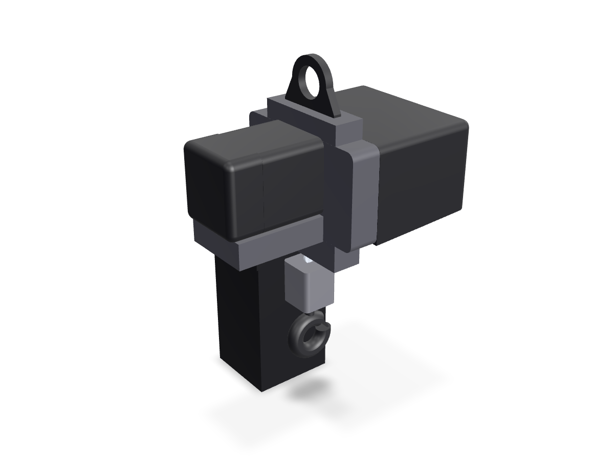 Rendered view of the GIS LP1600 D8+ 3D model