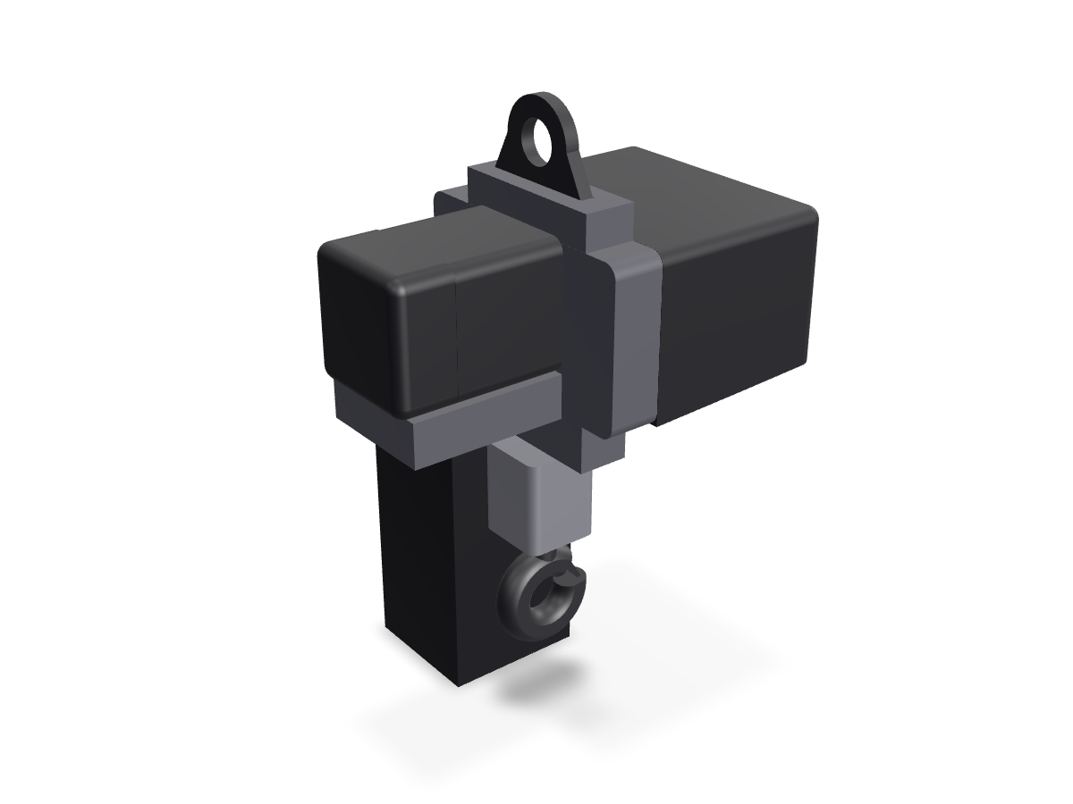 Rendered view of the GIS LP2500/1 D8+ 3D model