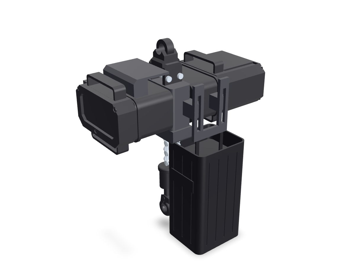 Rendered view of the Kinesys Apex 500 3D model