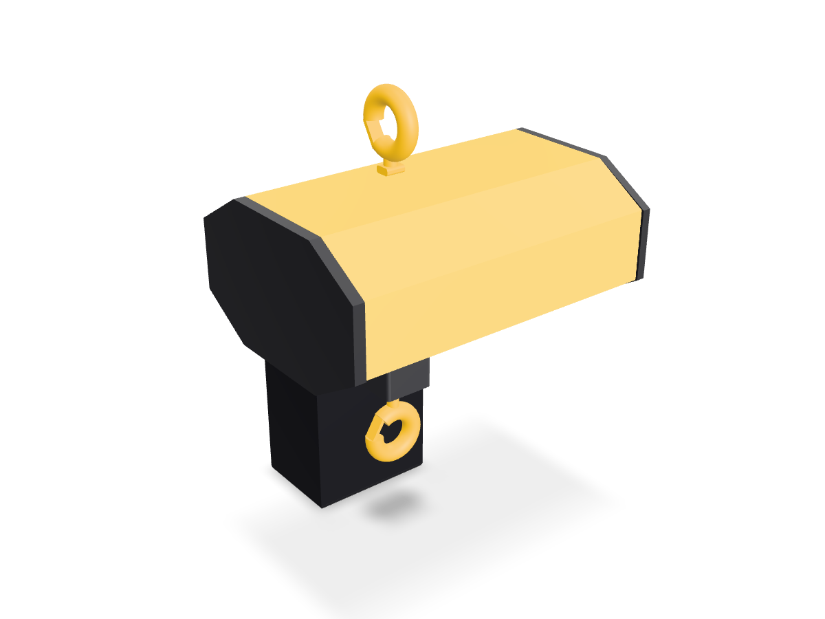 Rendered view of the R&M LK 1000 3D model