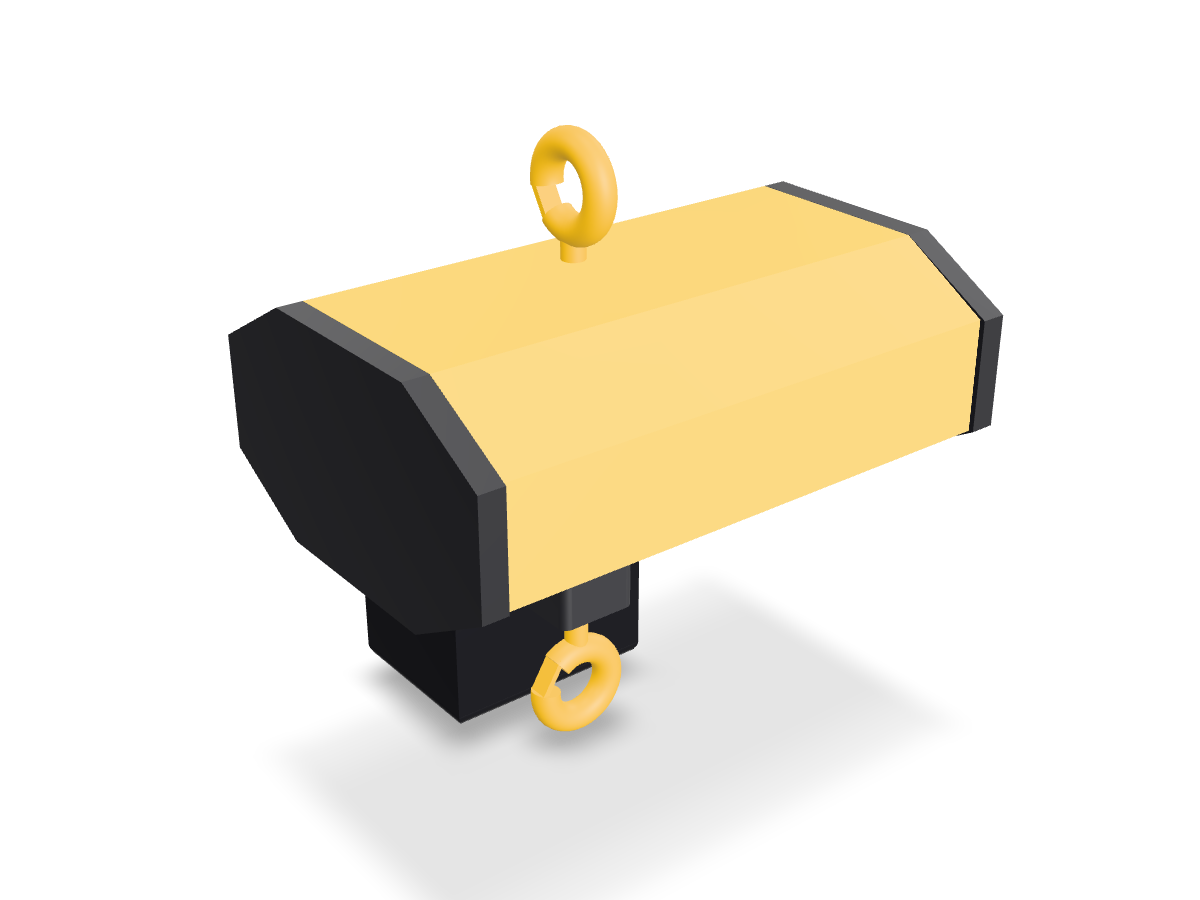 Rendered view of the R&M LK 250 3D model