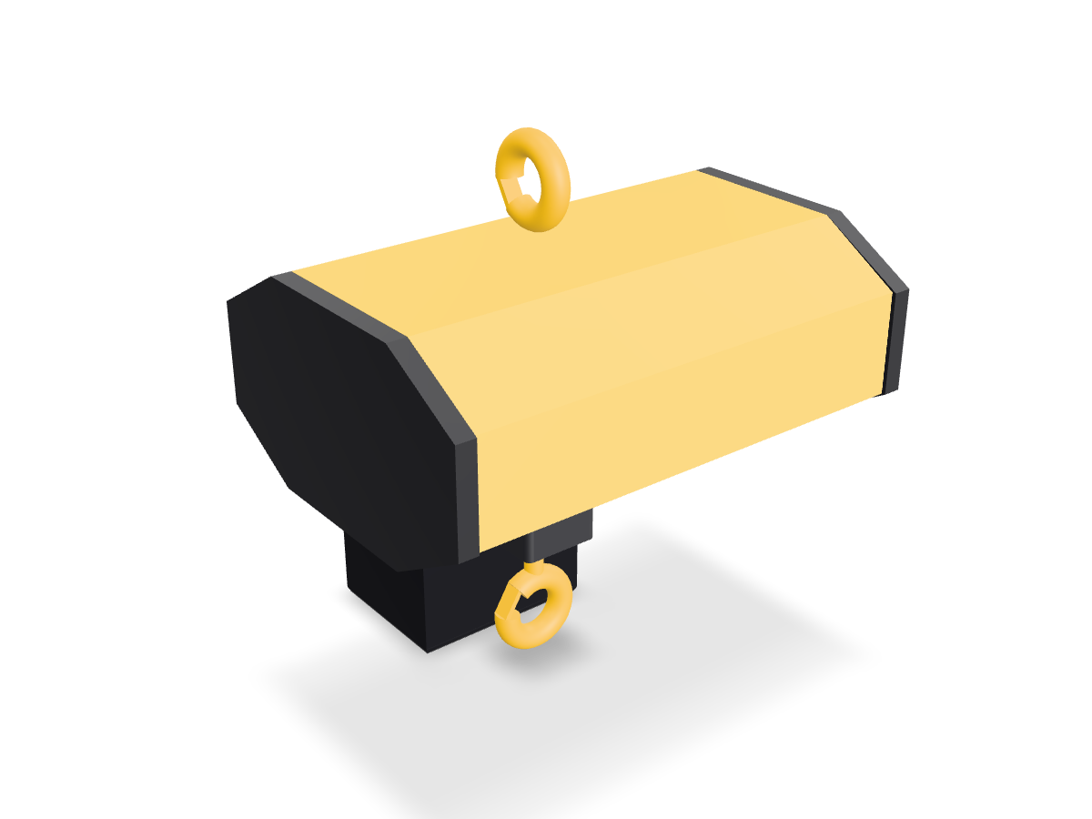 Rendered view of the R&M LK 500 3D model