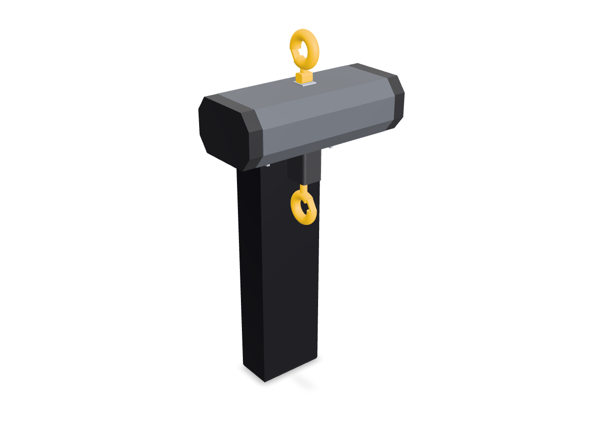 Rendered view of the Verlinde Stagemaker SR1 250 3D model